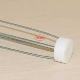 Tay cầm con lăn dính bụi cận cảnh