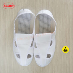 Giày phòng sạch 4 lỗ 4 Giày phòng sạch 4 lỗ