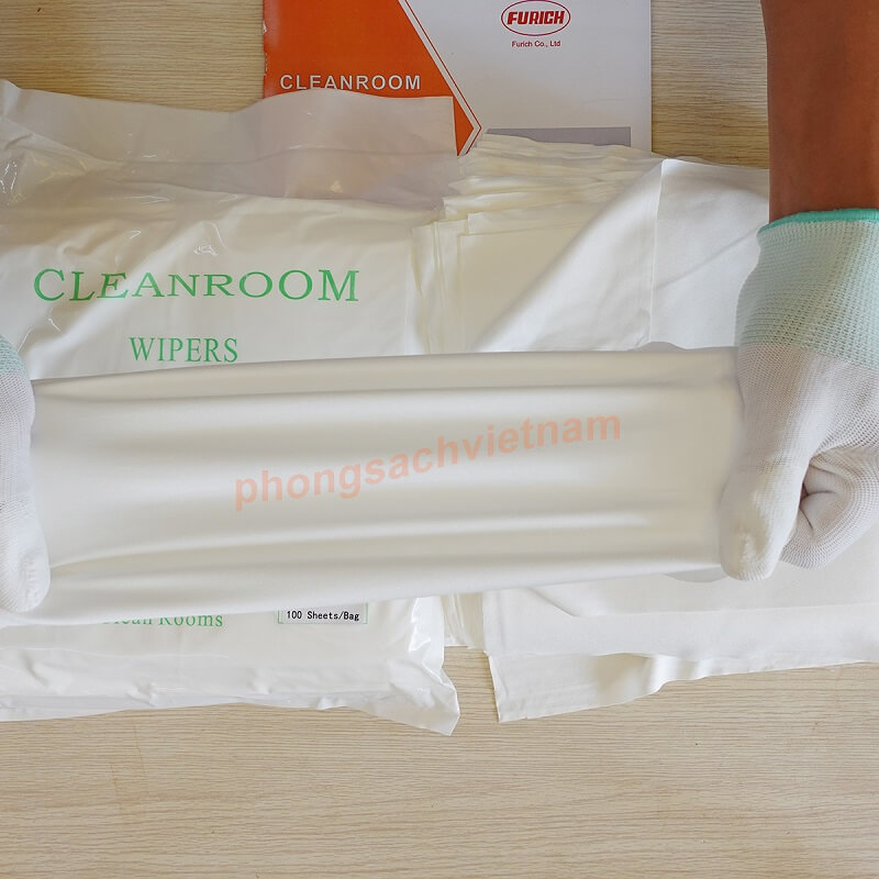 Khăn lau phòng sạch 8009 - 69LE 10 Khăn lau 96le mềm mịn chất lượng cao