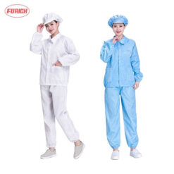 Quần áo phòng sạch rời cổ bẻ