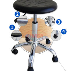 Chi tiết ghế chống tĩnh điện mặt chữ thập