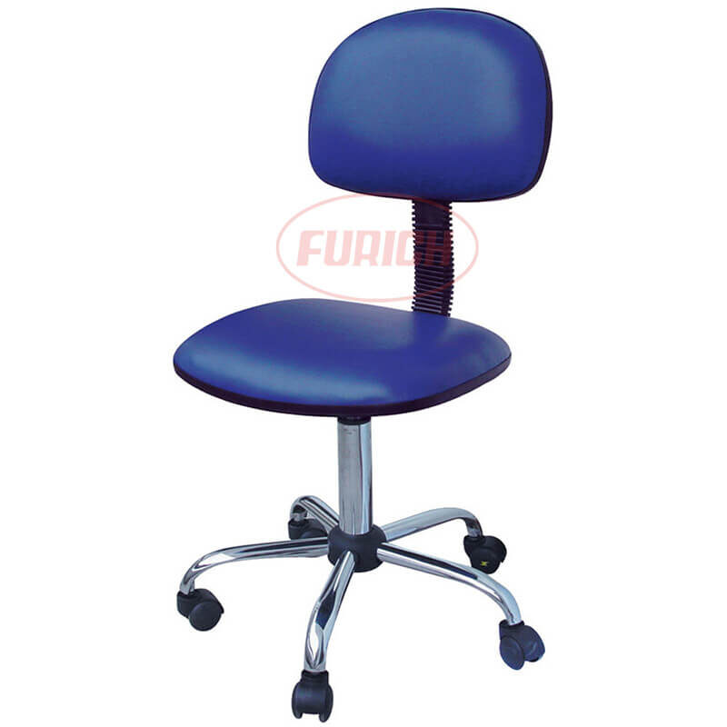 Ghế chống tĩnh điện lưng tựa màu xanh